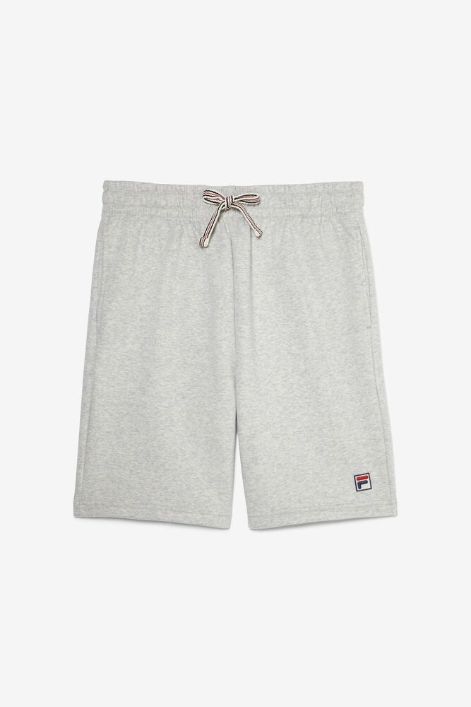 Fila Vico Grey Shorts Mens - NZ 37408-XWNJ